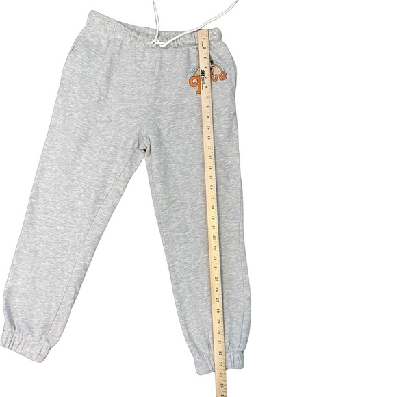 Disney Mickey & Goofy drawstring joggers. Size women Medium. Light gray color. - Picture 4 of 7